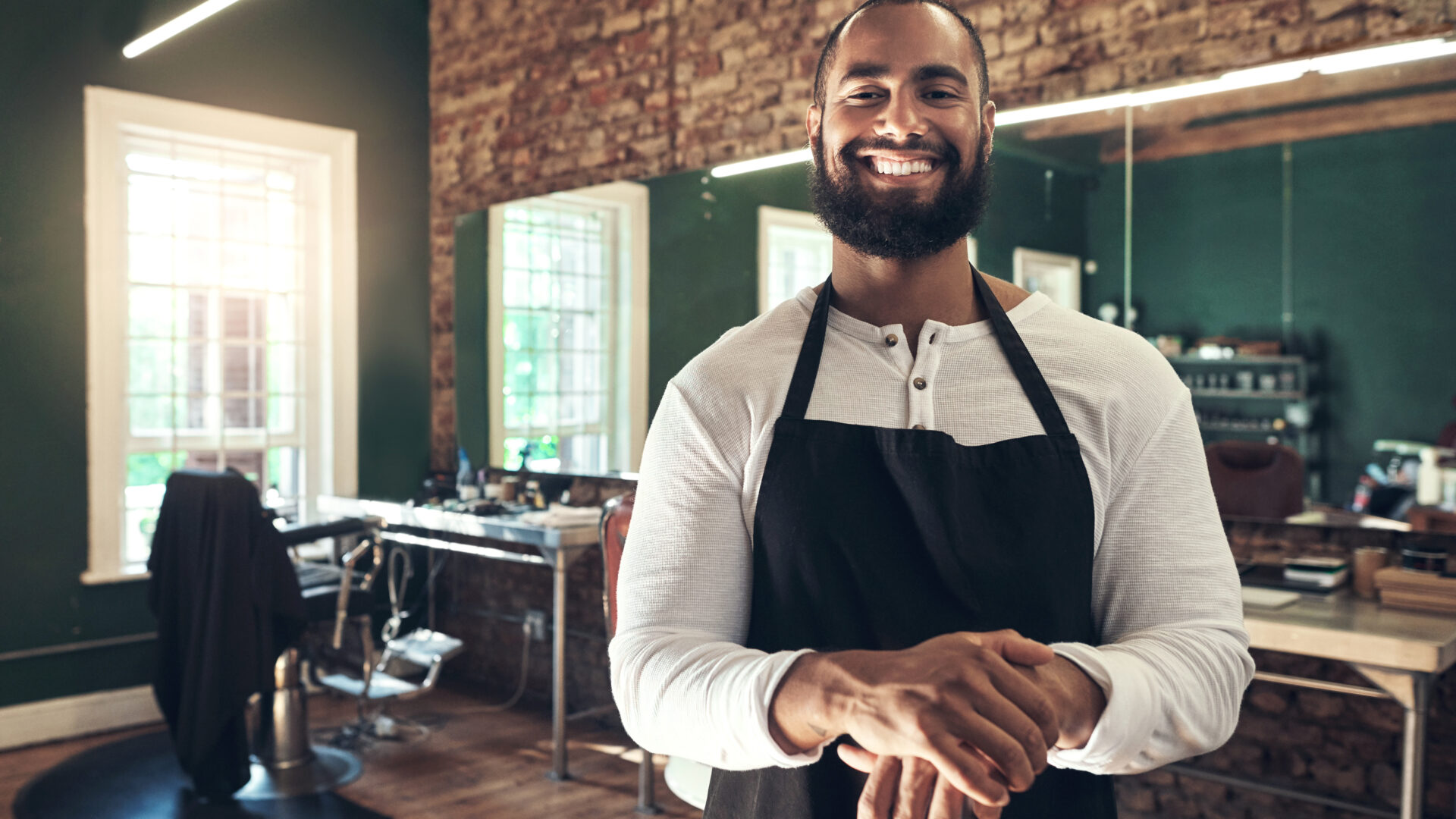 Keeping my salon clean is important to me.
